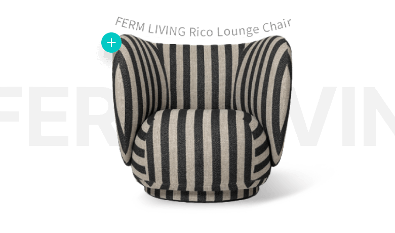 FERM LIVING Rico Lounge Chair